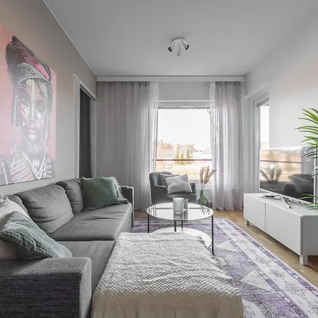 Homelike 1br With Sauna & Free Parking Appartement *