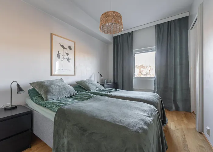 Homelike 1Br With Sauna & Free Parking كوبيو