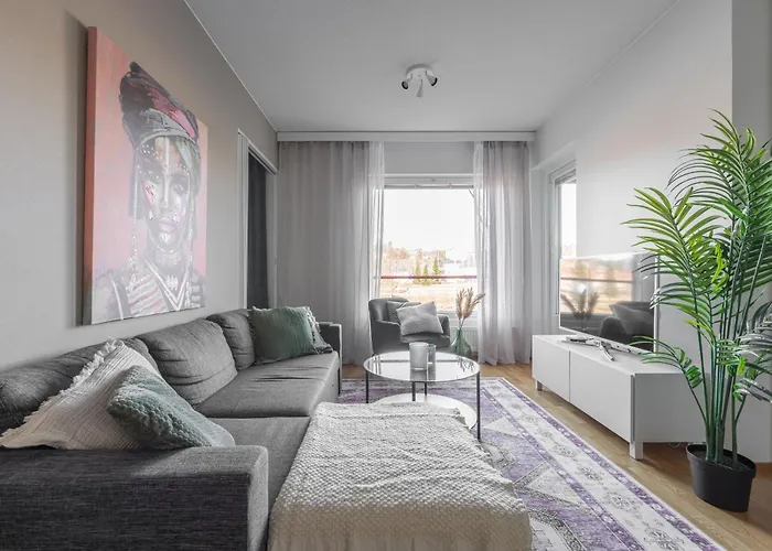 Homelike 1Br With Sauna & Free Parking شقة *