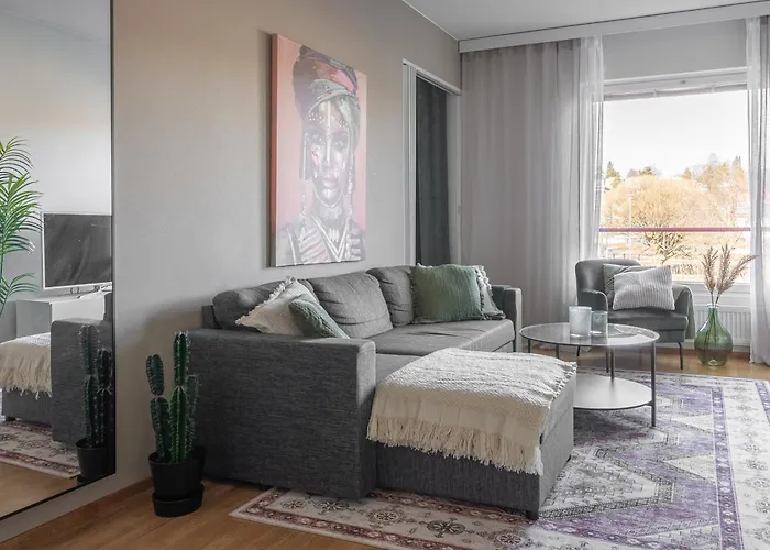 Homelike 1Br With Sauna & Free Parking